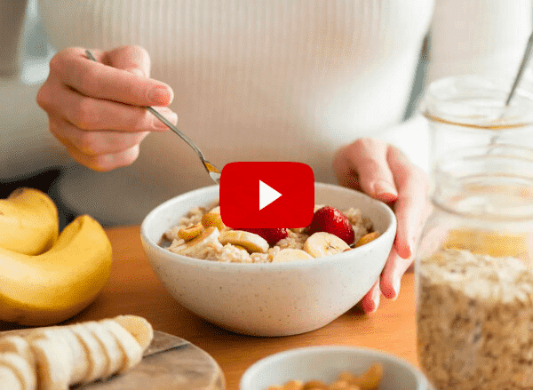 oatmeal with bananas